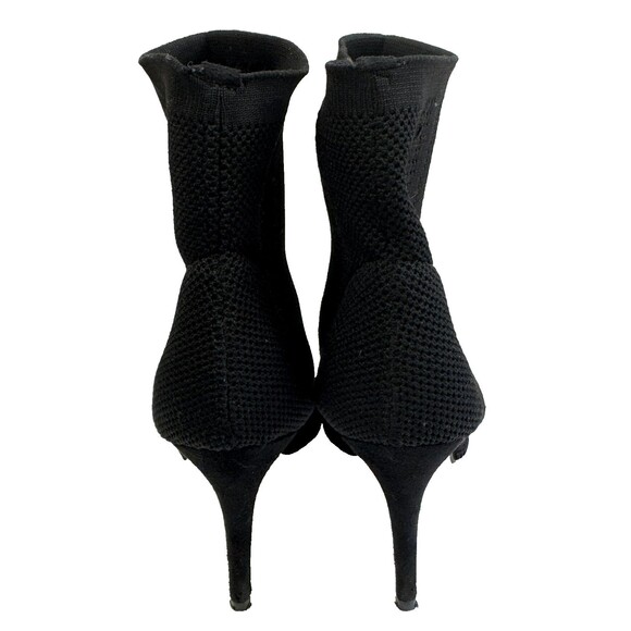 Catherine Malandrino Donito Black Knit Pointed Toe Ankle Booties Women’s 9 - Picture 5 of 10